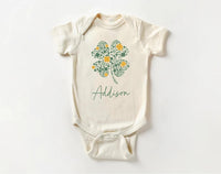 Personalized St Patrick's Day Baby Shirt, Adorable Irish Outfit