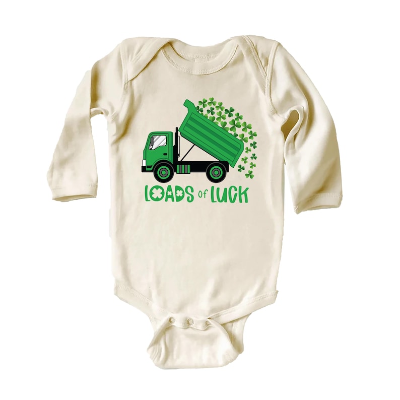 Loads of Luck Baby Bodysuit, Irish Holiday Gift