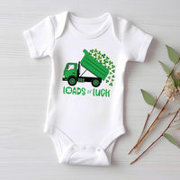 Loads of Luck Baby Bodysuit, Irish Holiday Gift