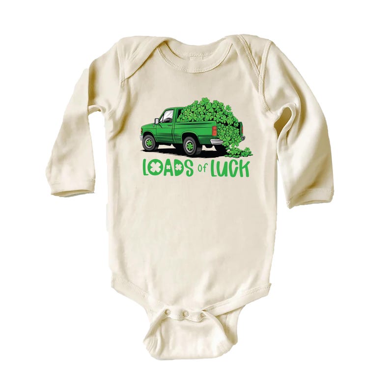 Loads of Luck Baby Sweatshirt, Irish Holiday Gift