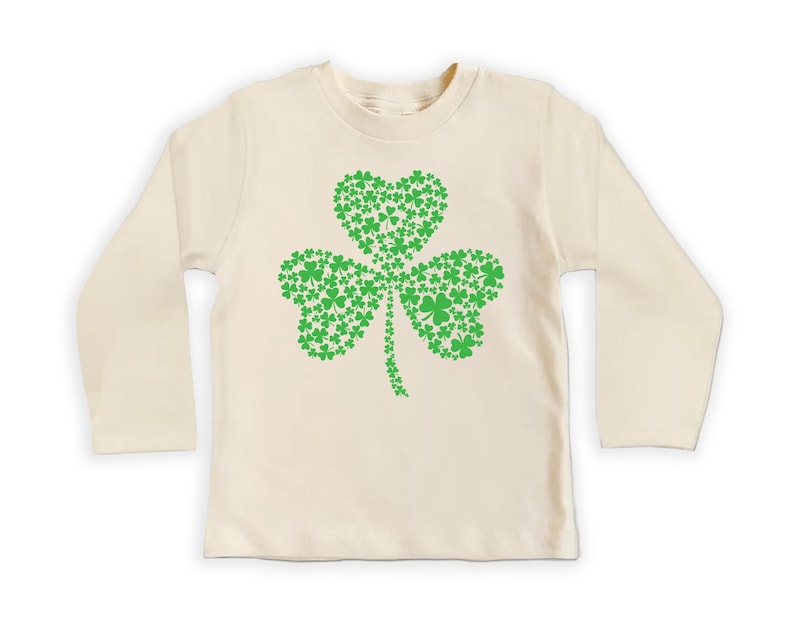Irish Shamrock St Patrick's Day Baby Shirt, Irish Pride St Patrick's Day Outfit
