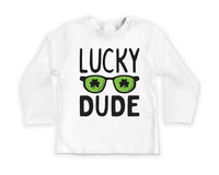 Lucky Dude St. Patrick's Day Baby Sweatshirt, Fun St. Paddy's Gift