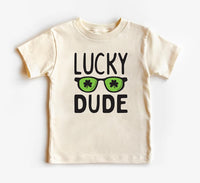 Lucky Dude St. Patrick's Day Baby Sweatshirt, Fun St. Paddy's Gift