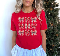 Retro Valentine's Day Short Sleeve T-Shirt, Heart Coquette Shirt
