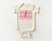 Heart Breaker Baby Sweatshirt, Valentine's Day Kids Outfit
