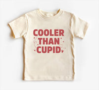 Cooler Than Cupid Baby Sweatshirt, Cute Valentine Day Kids Outfit