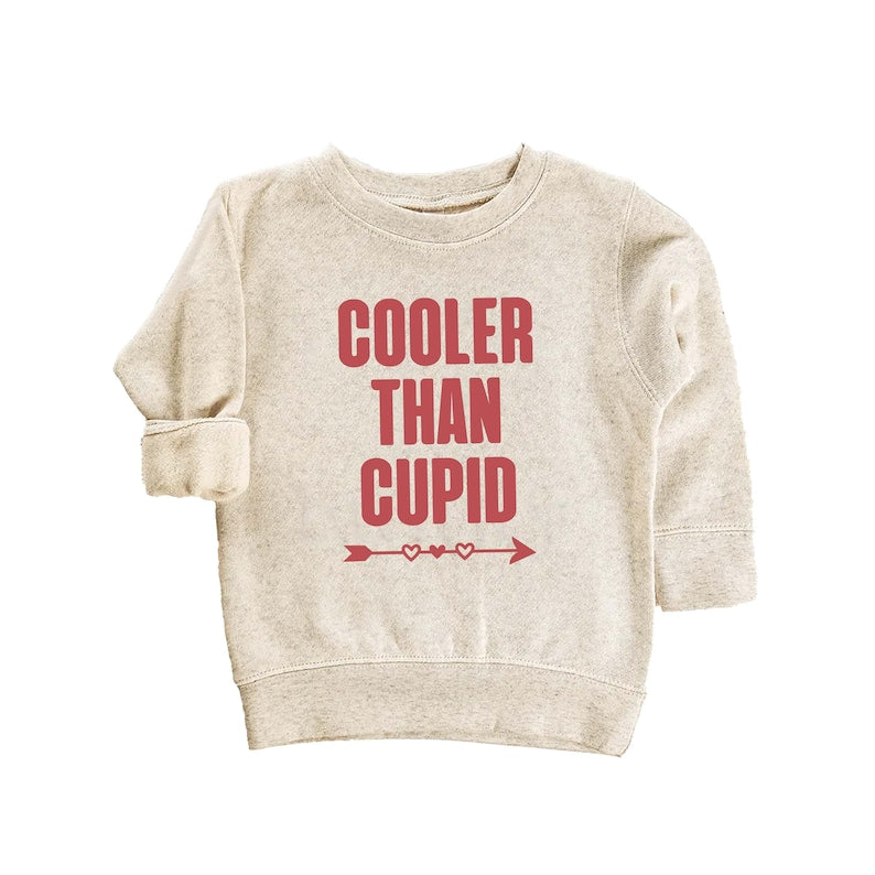 Cooler Than Cupid Baby Shirt, Cute Valentine Day Kids Outfit