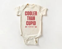 Cooler Than Cupid Baby Shirt, Cute Valentine Day Kids Outfit