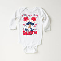 4th of July Baby Baby Shirt, Fireworks Ice Cream Baby Outfit