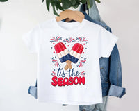 4th of July Baby Baby Shirt, Fireworks Ice Cream Baby Outfit