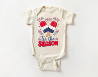 4th of July Baby Baby Shirt, Fireworks Ice Cream Baby Outfit