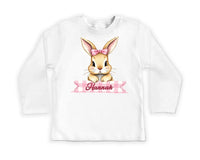 Personalized Easter Bunny Baby Sweatshirt, Adorable Bunny Pullover