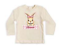 Personalized Easter Bunny Baby Sweatshirt, Adorable Bunny Pullover