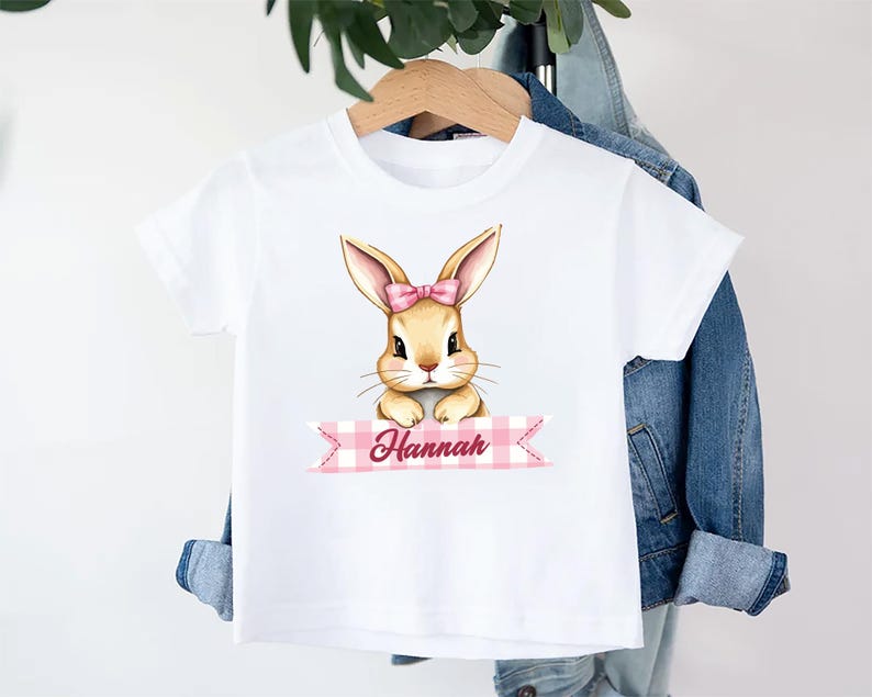 Personalized Easter Bunny Baby Sweatshirt, Adorable Bunny Pullover