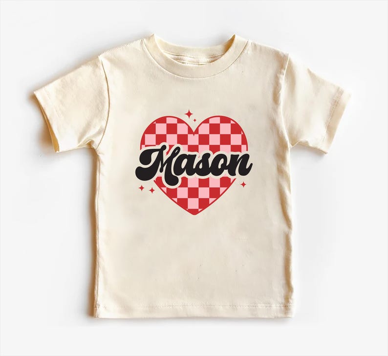 Heart Valentine's Day Baby Sweatshirt, Custom Kids Valentine's Baby Pullover