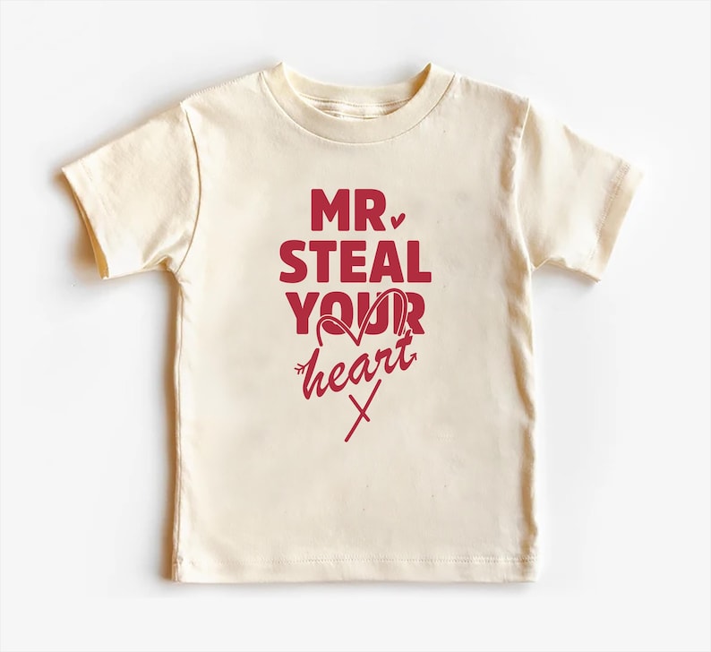 Mr. Steal Your Heart Baby Sweatshirt, Adorable Boy Valentine Pullover