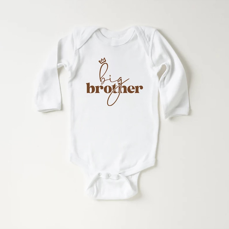 Big Brother Baby Shirt, Pregnancy Announcement Outfit for Boys