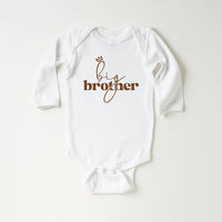 Big Brother Baby Shirt, Pregnancy Announcement Outfit for Boys