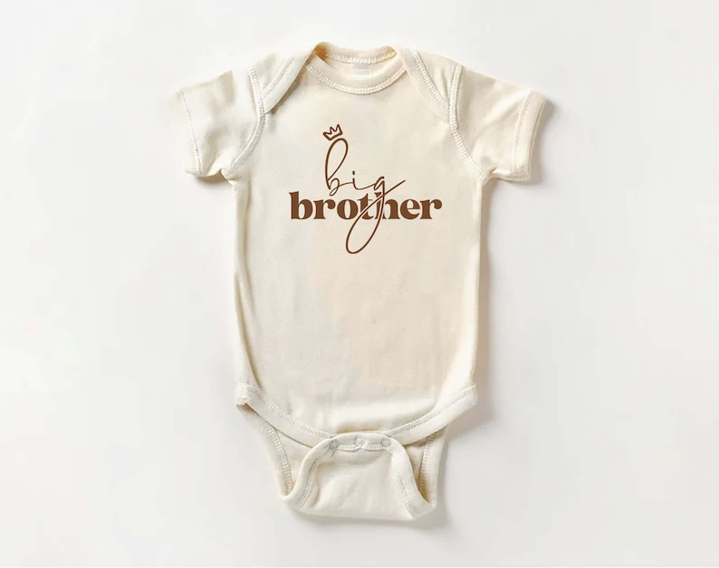 Big Brother Baby Shirt, Pregnancy Announcement Outfit for Boys