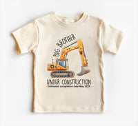 Personalized Big Brother Baby Shirt, Pregnancy Announcement Outfit