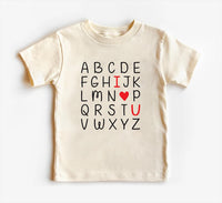 Boys Valentine’s Day Baby Shirt, Toddler Boy Crewneck Sweater Gift