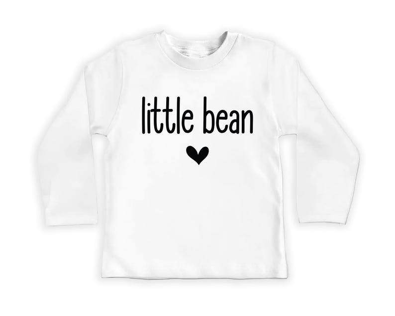 Little Bean Baby Shirt, Adorable Newborn Gift