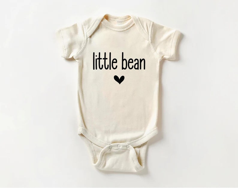 Little Bean Baby Shirt, Adorable Newborn Gift