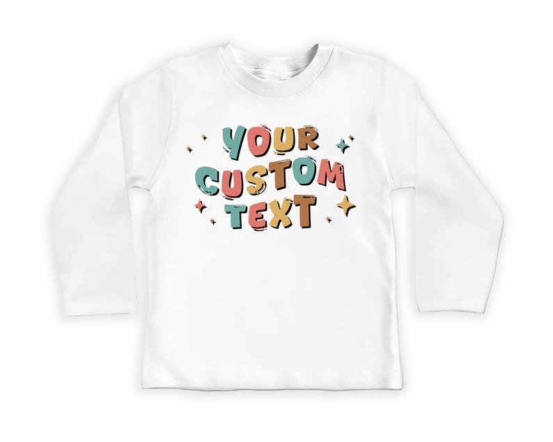 Custom Text Baby Sweatshirt, Baby Shower Gift