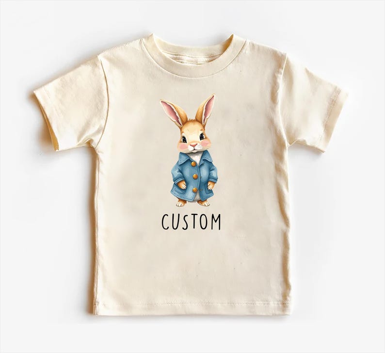 Personalized Name Bunny Baby Sweatshirt, Adorable Rabbit Gift for Newborn
