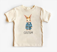 Personalized Name Bunny Baby Sweatshirt, Adorable Rabbit Gift for Newborn