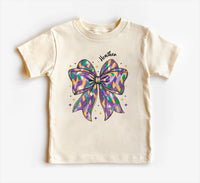 Personalized Mardi Gras Baby Sweatshirt, Mardi Gras Party Tee Youth Gift