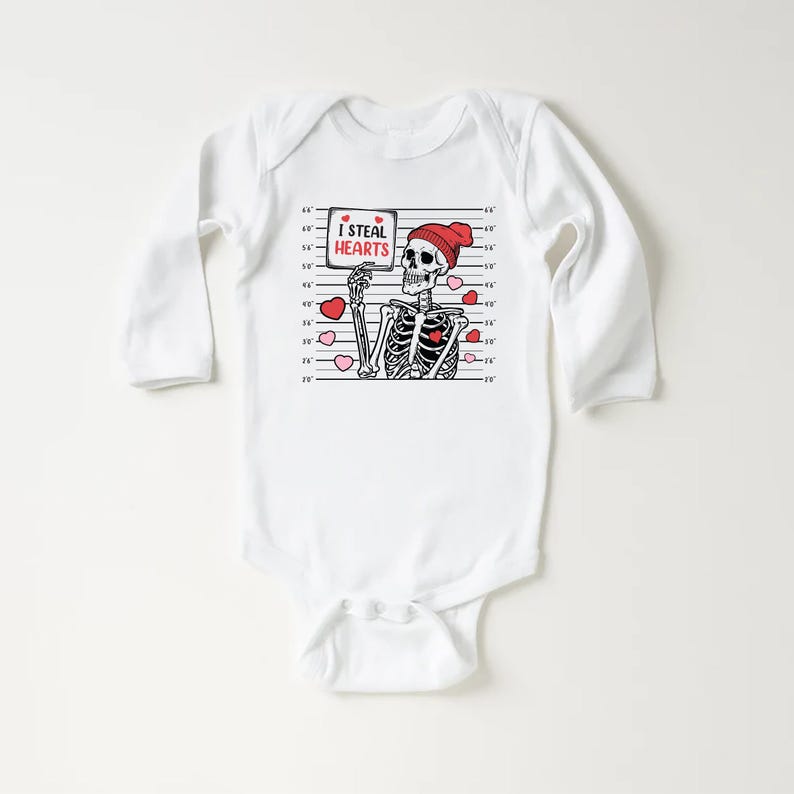 Boys Valentine’s Day Baby Sweatshirt, Valentine Outfit for Kids