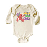 Let’s Get Cray Mardi Gras Baby Bodysuit
