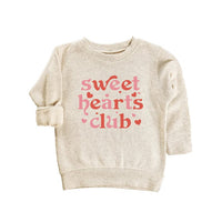 Sweethearts Club Baby Shirt, Cute Pink Valentine Outfit for Girls