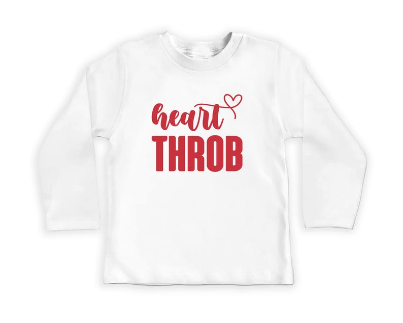 Heart Throb Baby Bodysuit, Cute Valentine Gift