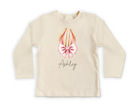 Personalized Easter Bunny Baby Bodysuit, Adorable Kids Easter Gift