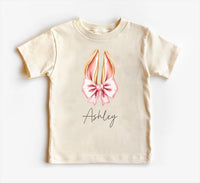 Personalized Easter Bunny Baby Bodysuit, Adorable Kids Easter Gift