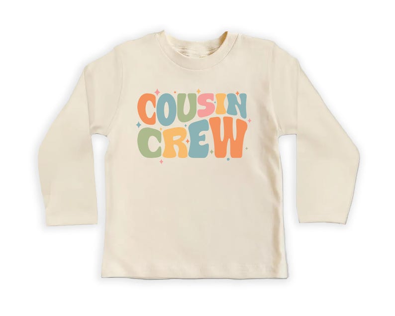 Cousin Crew Baby Sweatshirt, Cousin Beach Vacation Gift