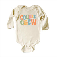 Cousin Crew Baby Sweatshirt, Cousin Beach Vacation Gift