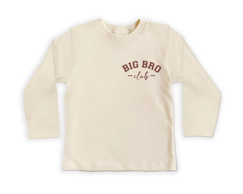 Big Bro Baby Shirt, Matching Sibling Gift for Boys