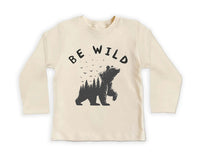 Be Wild Baby Shirt, Outdoor Camping Baby Clothes