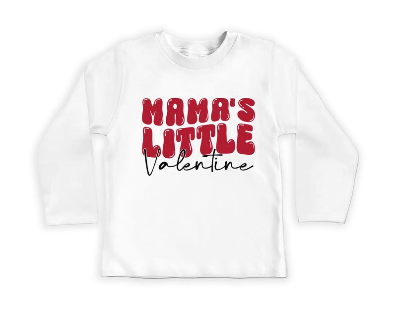 Mama’s Little Valentine Baby Sweatshirt, Newborn Keepsake