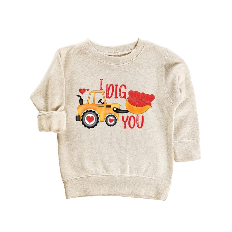Valentine’s Day Baby Bodysuit, I Dig You Valentine Gift