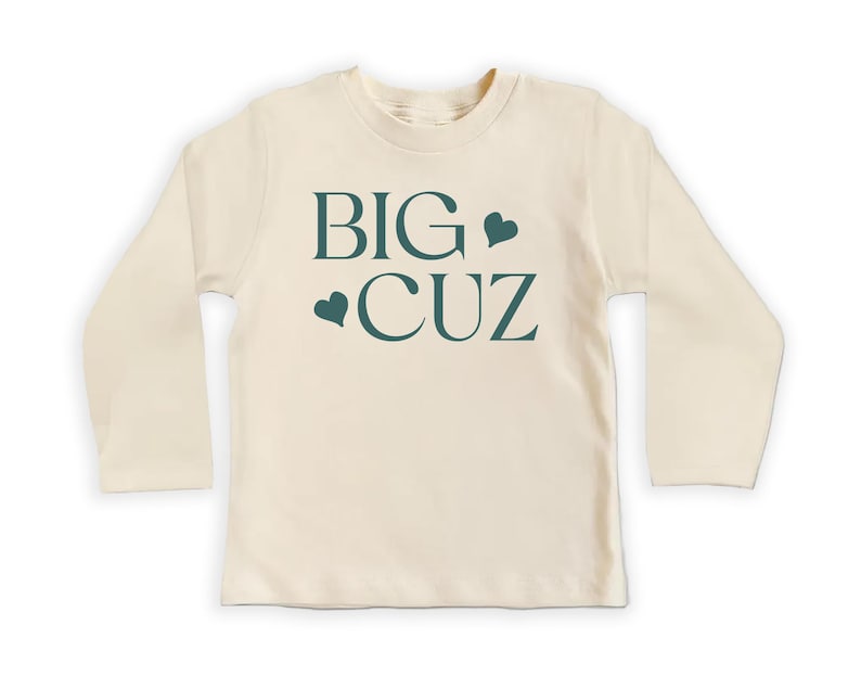 Big Cousin Baby Bodysuit, Boho Cousin Crew Outfit