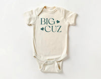 Big Cousin Baby Bodysuit, Boho Cousin Crew Outfit