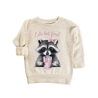 Cute But Feral Baby Shirt, Cute Retro Outfit