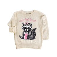 Cute But Feral Baby Bodysuit, Cute Retro Outfit