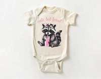 Cute But Feral Baby Bodysuit, Cute Retro Outfit