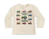 You Can Never Have Too Many Tractors Baby Sweatshirt, Tractor Outfit