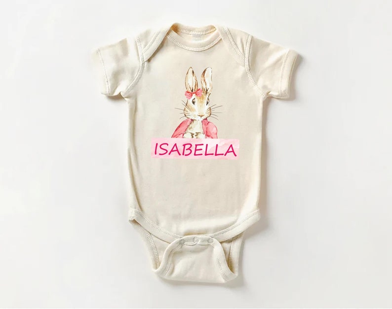 Personalized Easter Bunny Baby Sweatshirt, Adorable Bunny Gift